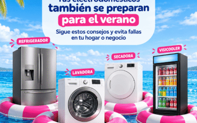 ¡Se viene el verano! 8 consejos para cuidar tus electrodomésticos y evitar fallas